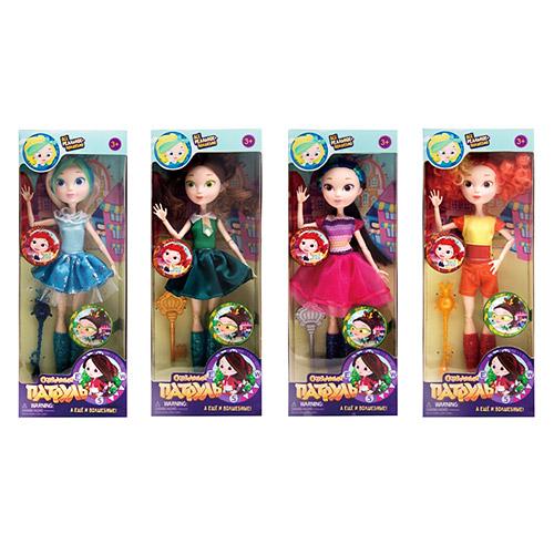 Кукла шарнирная, 4 вида, в кор-ке, BLD157