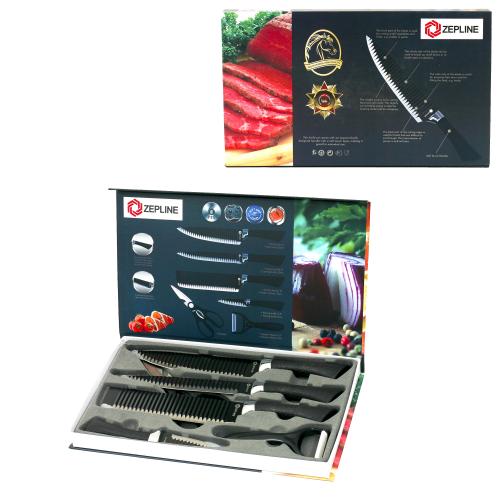 Набор ножей Zepline, TV-ZP035 Набор ножей Zepline, TV-ZP035