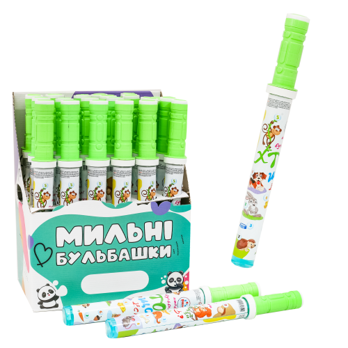 Мильні бульбашки "Паличка-меч Хто що їсть" 160 мл, Q-8009 Мильні бульбашки "Паличка-меч Хто що їсть" 160 мл, Q-8009