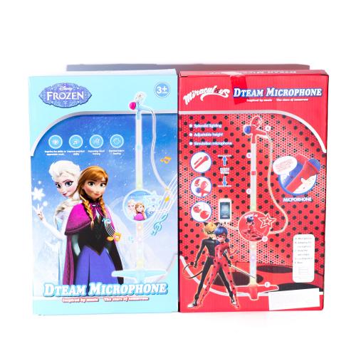 Микрофон на стойке, 2 вида, в кор-ке, 6688-5-6 Микрофон на стойке, 2 вида, в кор-ке, 6688-5-6