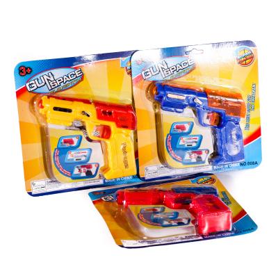 Пистолет, музыкальный, 2 цвета, на листе, 008A Пистолет, музыкальный, 2 цвета, на листе, 008A