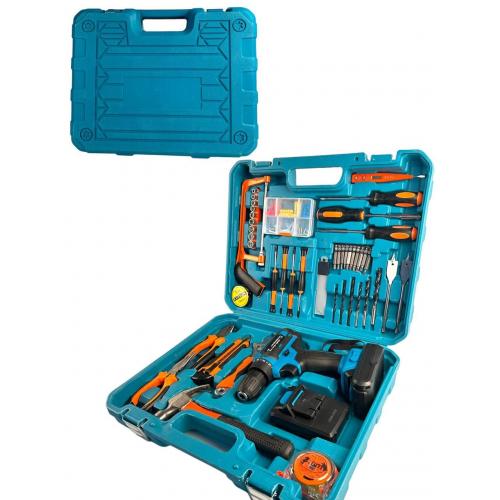 Шуруповерт акумуляторний, з інструментами, 3041