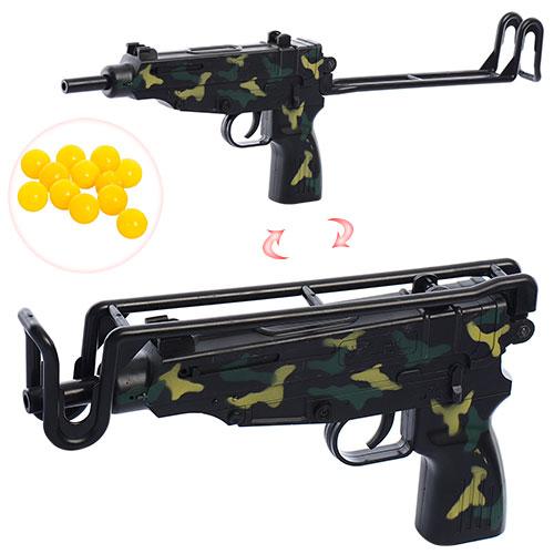 Автомат, пласт.пульки, в кульке, M37-5