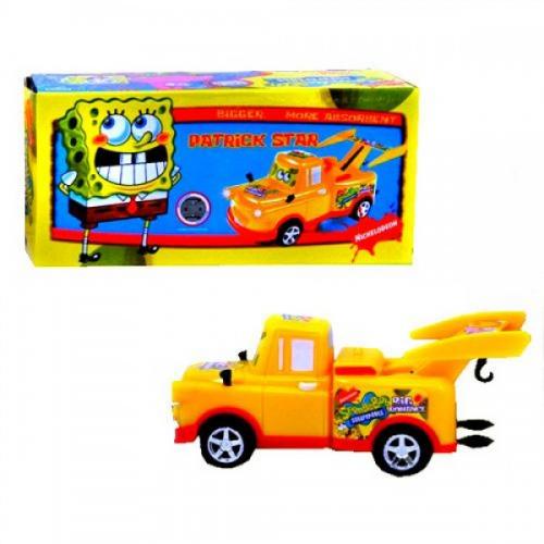 Машинка "Спанч Боб", на бат., в кор-ке, CD 2011-1 Машинка "Спанч Боб", на бат., в кор-ке, CD 2011-1