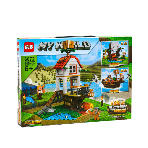 Конструктор Minecraft "My World", 6072 Конструктор Minecraft "My World", 6072