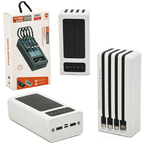 Power bank 309 30000 mAh 4 в 1, 99467