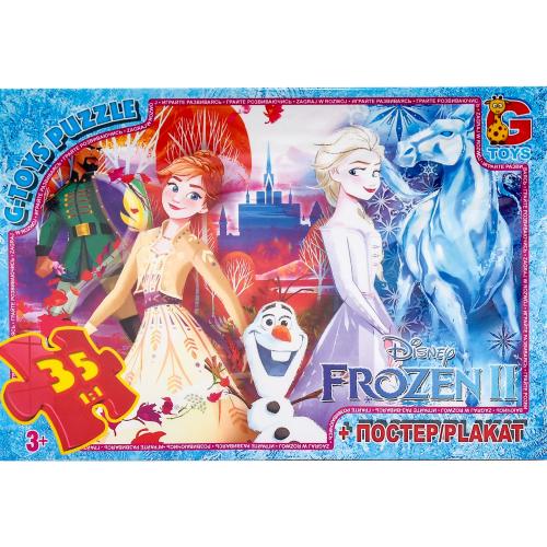 Пазлы из серии "Frozen", 35 элементов, GP-FR026