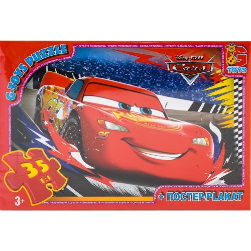 Пазлы из серии "Тачки", 35 элементов	, GP-Z10186