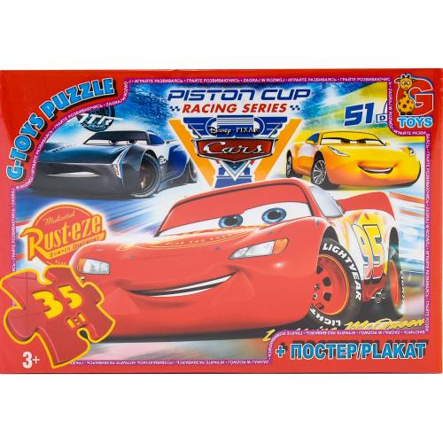 Пазлы из серии "Тачки", 35 элементов	, GP-Z10188