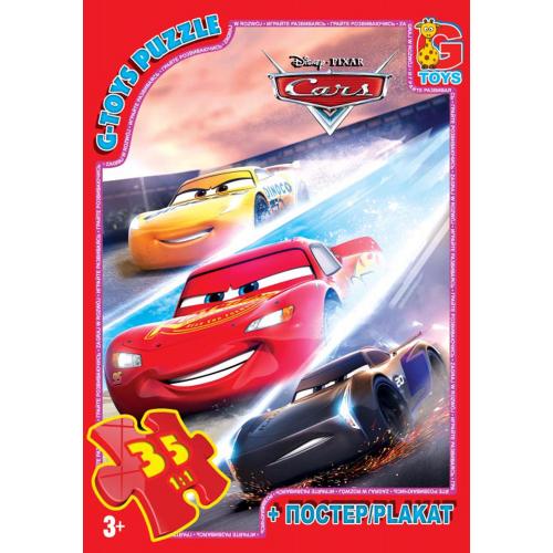 Пазлы из серии "Тачки", 35 элементов	, GP-Z10200