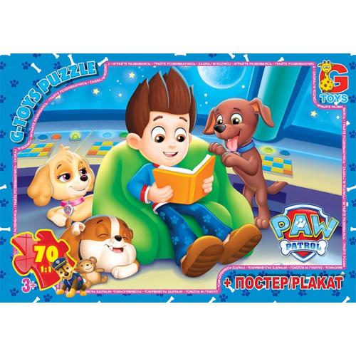 Пазлы из серии "Paw Patrol", 70 элементов, GP-PW0837