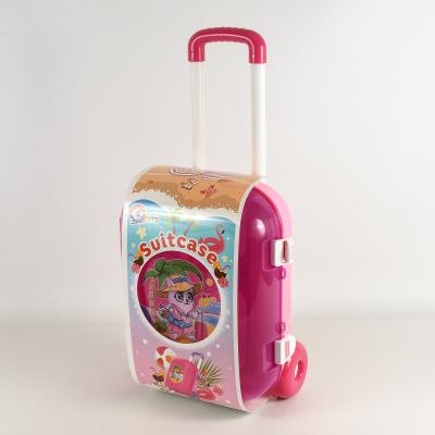 Дитяча рожева валізка, Техно 7037