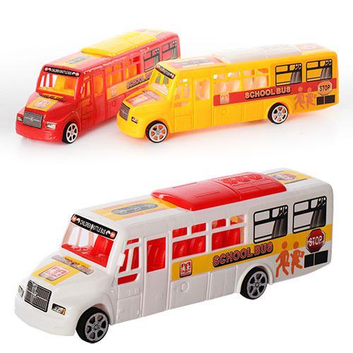 Автобус, инерц-й, микс цветов, в пакете, 999-606