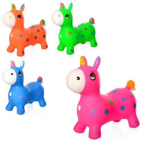 Прыгун резиновый, лошадка, микс цветов, в кульке, MS 1338 Прыгун резиновый, лошадка, микс цветов, в кульке, MS 1338