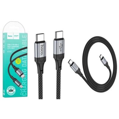 Кабель HOCO X102 Type-C to Type-C Fresh 60W data cable 1м