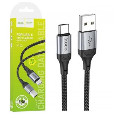 Кабель HOCO X102 Type-C Fresh data cable 3.0A /1M
