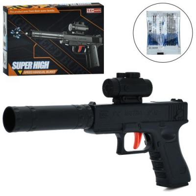 Пістолет, стріляє водяними кулями, в кор-ці Пістолет, стріляє водяними кулями, в кор-ці