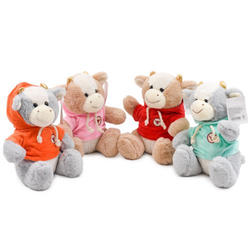 Мягкая игрушка "Бычок в батнике", MM 001429