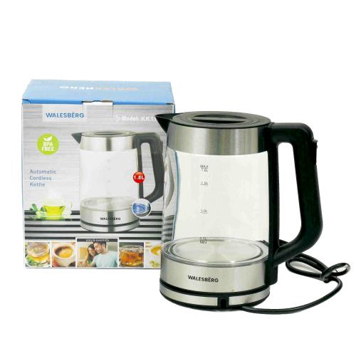 Чайник стеклянный электрический Walesberg, KK1119
