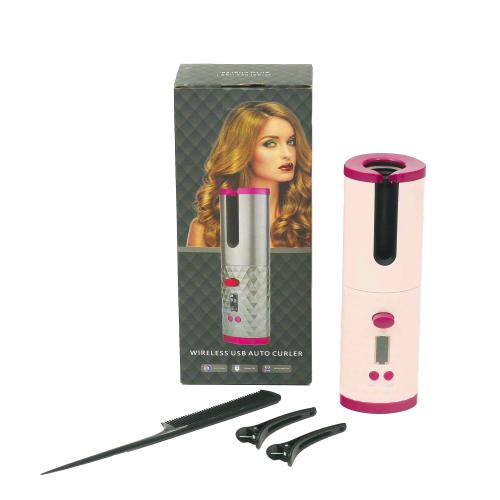 Беспроводная автоматическая плойка с аккумулятором портативный стайлер для завивки волос Hair Curler FED, ST603