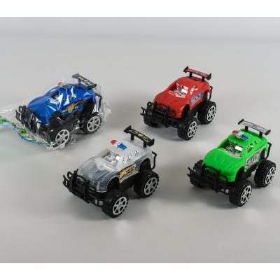 Полицейская машина, инерц-я, микс цветов, в пакете, 2685