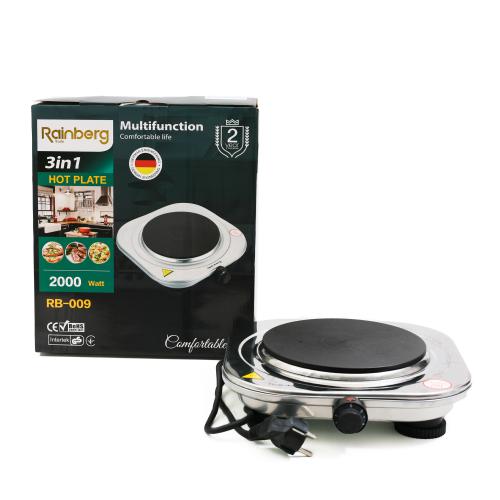 Електрична плита "Rainberg", RB-009 Електрична плита "Rainberg", RB-009