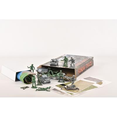 Детский набор солдатиков "Блок-пост", в кор-ке, CP 1-047