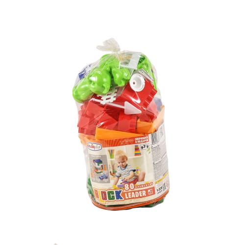 Конструктор "Лидер", 80 деталей, CP 1-220