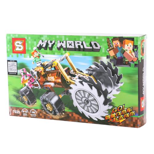 Конструктор SLUBAN, 185 дет., в кор-ке (мал.), SY7025 Конструктор SLUBAN, 185 дет., в кор-ке (мал.), SY7025