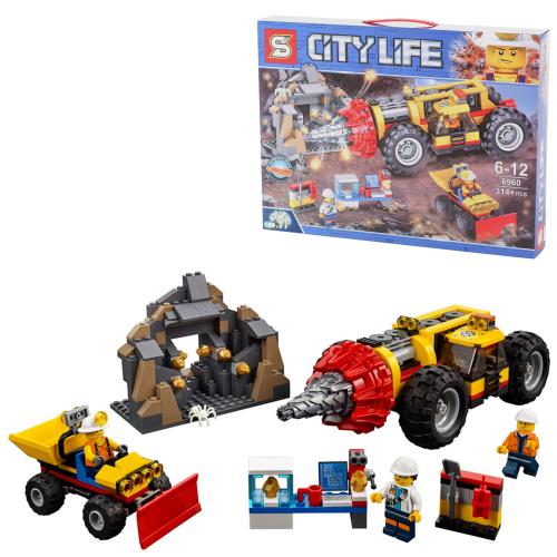 Конструктор "Тяжелый бур для горных работ", SD6960 Конструктор "Тяжелый бур для горных работ", SD6960