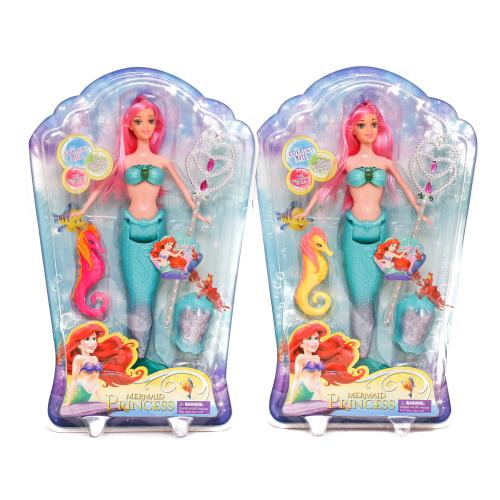 Кукла, 2 вида, в слюде, 6808-13-14