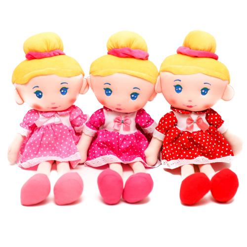 Кукла мягконабивная, 3 цвета, в кульке, C17120 Кукла мягконабивная, 3 цвета, в кульке, C17120