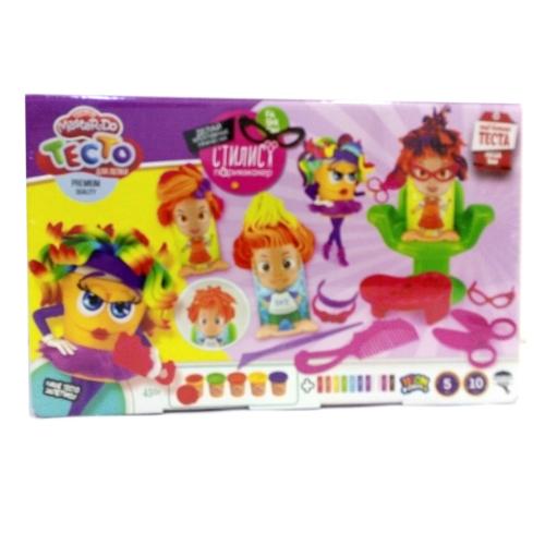 Набор творчества "Тесто для лепки "Master Do", Парикмахер, РУС, ДТ-ТЛ-02-74 Набор творчества "Тесто для лепки "Master Do", Парикмахер, РУС, ДТ-ТЛ-02-74