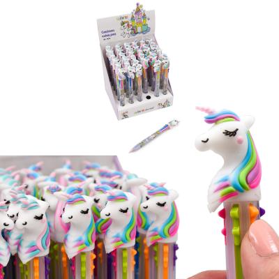 Ручка "Единорог", шариковая, 6 цветов (цена за штуку), LK-8799-U Ручка "Единорог", шариковая, 6 цветов (цена за штуку), LK-8799-U