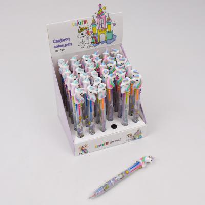 Ручка "Единорог", шариковая, 6 цветов (цена за штуку), LK-8799-U