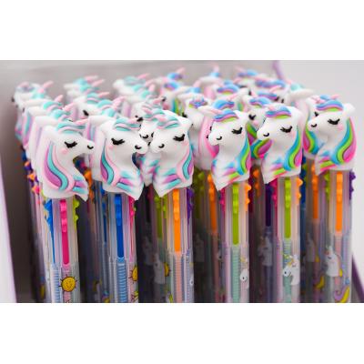 Ручка "Единорог", шариковая, 6 цветов (цена за штуку), LK-8799-U