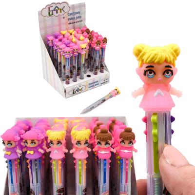 Ручка "Куколка", шариковая, 6 цветов (цена за штуку), LK-8799-L Ручка "Куколка", шариковая, 6 цветов (цена за штуку), LK-8799-L