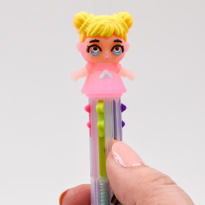 Ручка "Куколка", шариковая, 6 цветов (цена за штуку), LK-8799-L