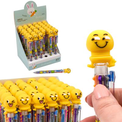 Ручка "Смайлик", шариковая, 6 цветов (цена за штуку), LK-8799-SM Ручка "Смайлик", шариковая, 6 цветов (цена за штуку), LK-8799-SM