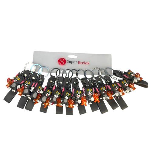 Брелок для ключів "Том і Джері", зі стрічкою, BT-3311