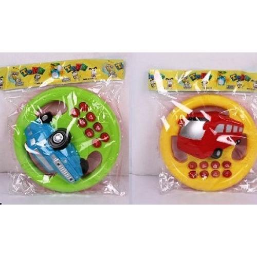 Музыкальный руль, 2 вида, в пакете, 128B-C