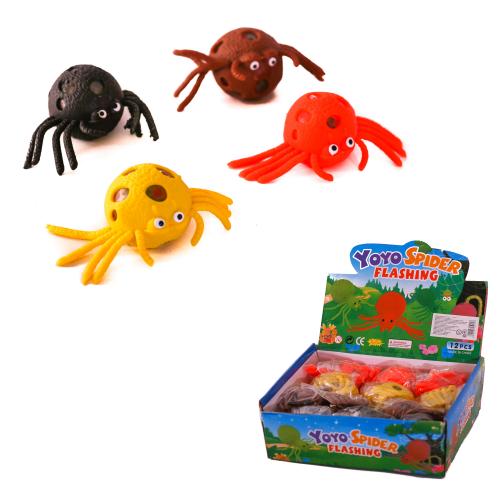 Антистресс "Паук", микс видов, в дисплее, A 25015 Антистресс "Паук", микс видов, в дисплее, A 25015