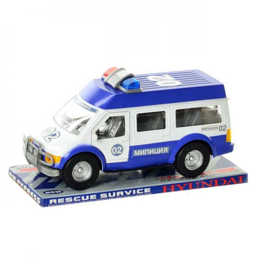 Полицейская машина, инерц-я, в слюде, 033 B