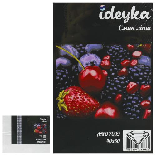 Набор с алмазной мозаикой "Вкус лета", 40х50 см, ID-AMO7039