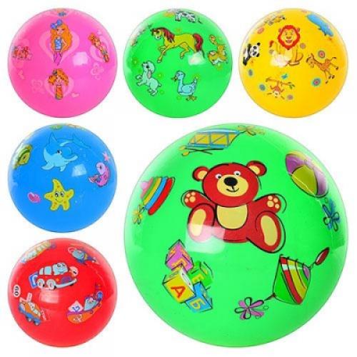 Мячик резиновый, микс цветов, в кульке, MS 0250 Мячик резиновый, микс цветов, в кульке, MS 0250