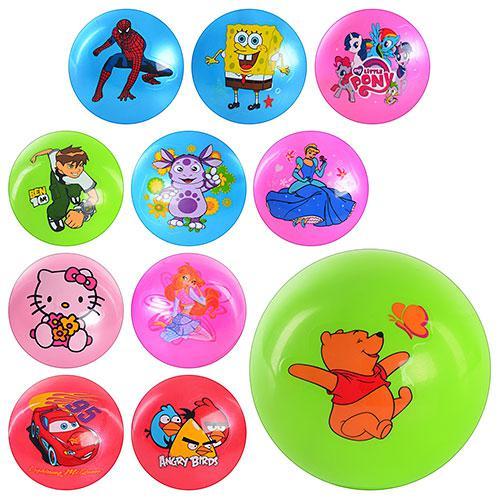 Мячик резиновый, микс цветов, в кульке, MS 0245 Мячик резиновый, микс цветов, в кульке, MS 0245