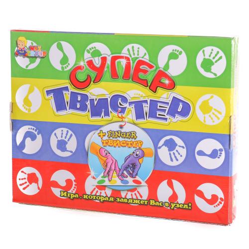 Игра "Супер твистер", РУС, в кор-ке, МГ 023 Игра "Супер твистер", РУС, в кор-ке, МГ 023