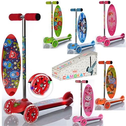 Самокат MINI, 6 цветов, 3 кол, в кор-ке, BB 3-041 Самокат MINI, 6 цветов, 3 кол, в кор-ке, BB 3-041