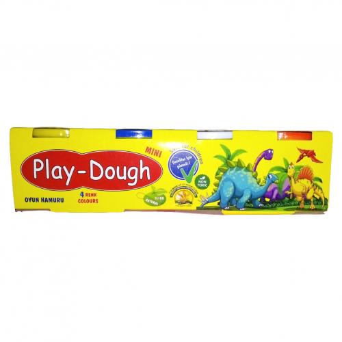 Набор для лепки Play-Dough, тесто, 4 шт., в кор-ке, ERN-005