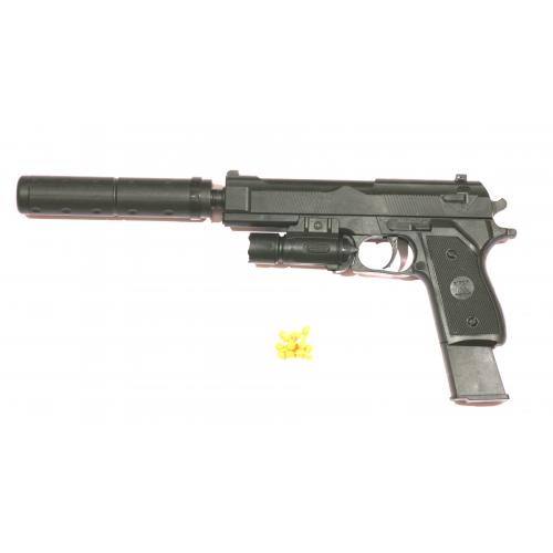 Пистолет на пульках, в кульке, K2012-D+